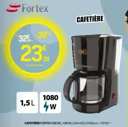 BUT Fortex cafetière offre