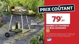 Bricomarché Barbecue charbon de bois ouranos offre