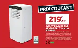 Bricomarché Climatiseur mobile réversible TPH4026 offre