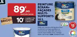 Bricomarché Ecran + façades sinture multi-support offre