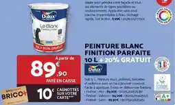Bricomarché Peinture blanc finition parfaite offre