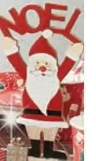 Centrakor Le père noël sur socle offre