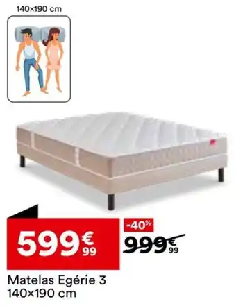 BUT Matelas Egérie 3 offre