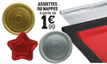 Centrakor Assiettes ou nappes offre