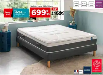 BUT Matelas Lunar offre