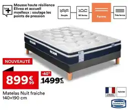 BUT Matelas Nuit fraiche offre