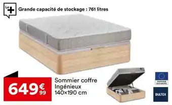 BUT Sommier coffre Ingénieux offre