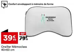 BUT Oreiller Mémoclass offre