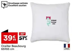 BUT Oreiller Beaubourg offre
