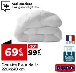 BUT Couette Fleur de lin offre