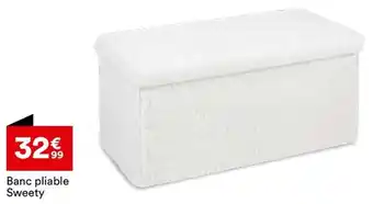 BUT Banc pliable Sweety offre