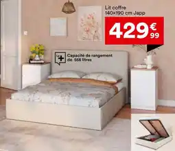 BUT Lit coffre Japp offre