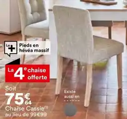 BUT Chaise Cassie offre