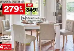 BUT Buffet 3 portes / 3 tiroirs offre