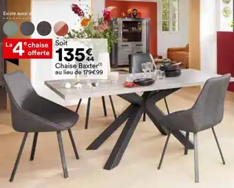 BUT Chaise Baxter offre