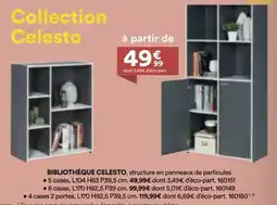 BUT Bibliothèque celesto offre