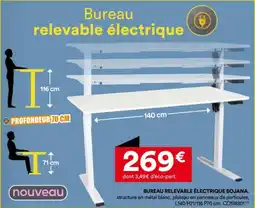 BUT Bureau relevable électrique bojana offre