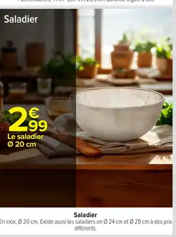 Carrefour Saladier offre