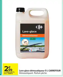 Carrefour Lave-glace démoustiqueur offre