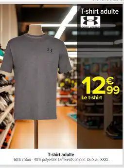 Carrefour UNDER ARMOUR T-shirt offre