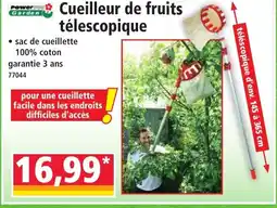 Norma Cueilleur de fruits télescopique offre