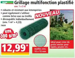 Norma Grillage multifonction plastifié offre
