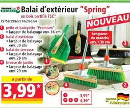 Norma Balai d'extérieur Spring offre