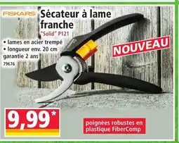 Norma FISKARS Sécateur à lame franche offre