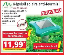 Norma Répulsif solaire anti-fourmis offre