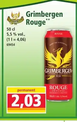 Norma Grimbergen Rouge offre