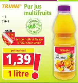 Norma TRIMM Pur jus multifruits offre