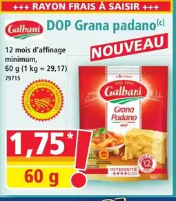 Norma GALBANI DOP Grana padano offre
