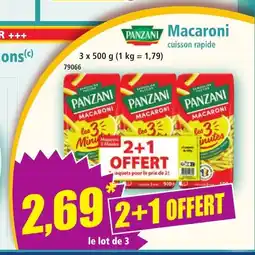 Norma PANZANI Macaroni offre