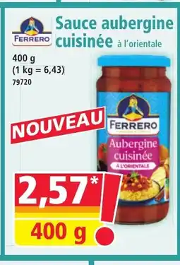 Norma Sauce aubergine cuisinée offre