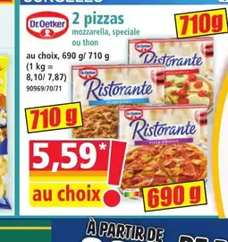 Norma DR OETKER 2 pizzas offre