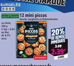 Norma 12 mini piccos offre