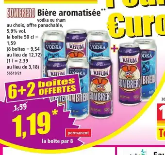 Norma SOMBRERO Bière aromatisée offre
