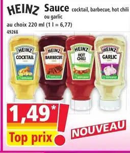 Norma HEINZ Sauce offre