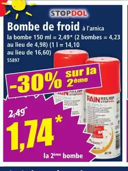 Norma STOPDOL Bombe de froid offre