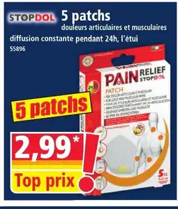 Norma STOPDOL 5 patchs offre