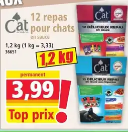 Norma CAT 12 repas pour chats offre