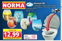 Norma Abattant WC offre