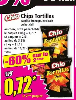 Norma CHIO Chips Tortillas offre