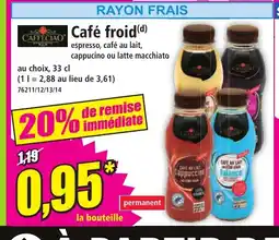 Norma Café froid offre