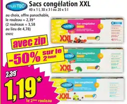 Norma Sacs congélation XXL offre