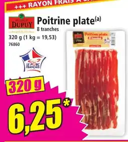 Norma DUPUY Poitrine plate offre