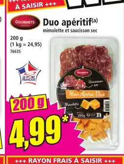 Norma Duo apéritif offre