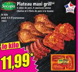Norma SOCOPA Plateau maxi grill offre