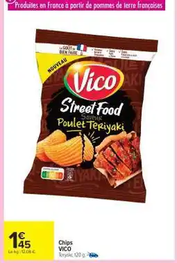 Carrefour Market Chips Vico offre