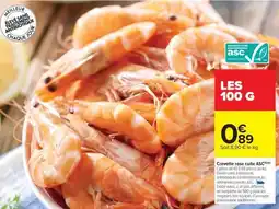 Carrefour Market Crevette rose cuite ASC offre